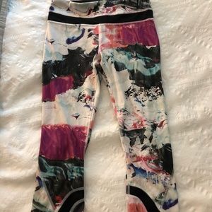 Lululemon Floral Print Crops